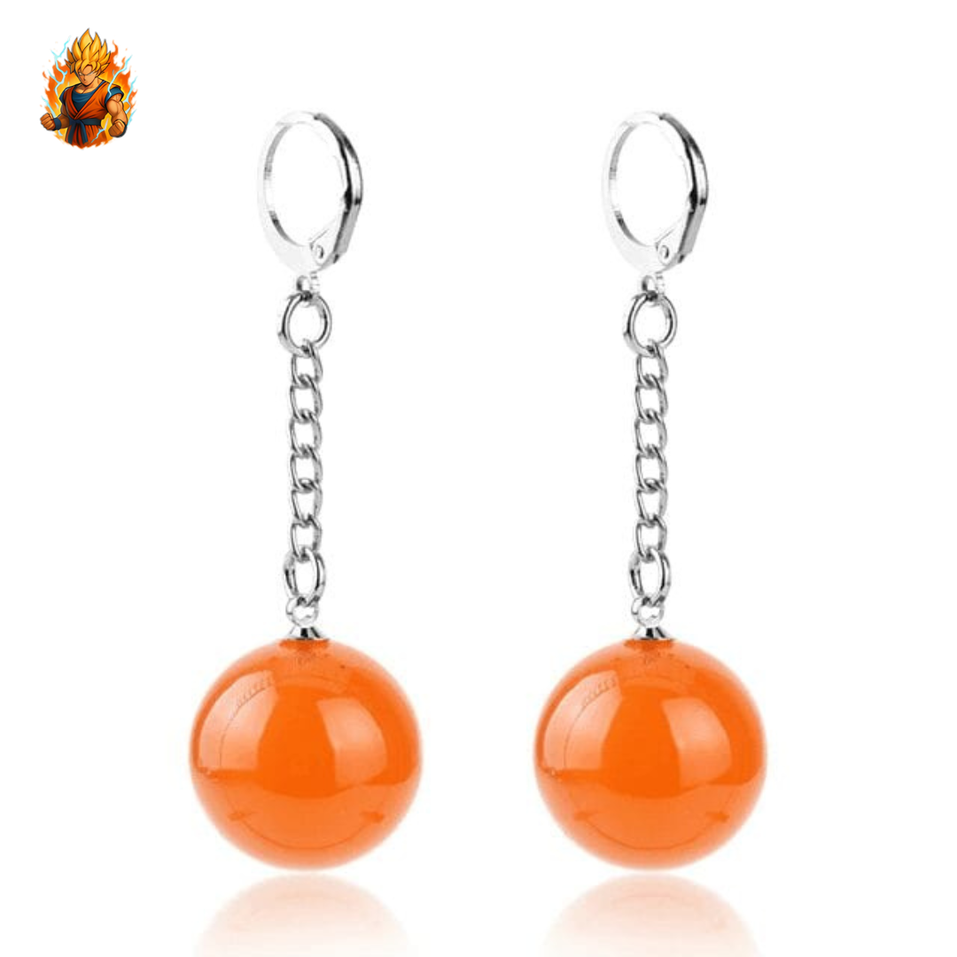 Boucles d'oreilles Potalas Orange - Dragon Ball Z™.-Ma boutique