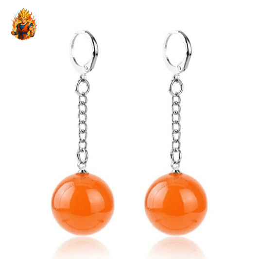Boucles d'oreilles Potalas Orange - Dragon Ball Z™.-Ma boutique