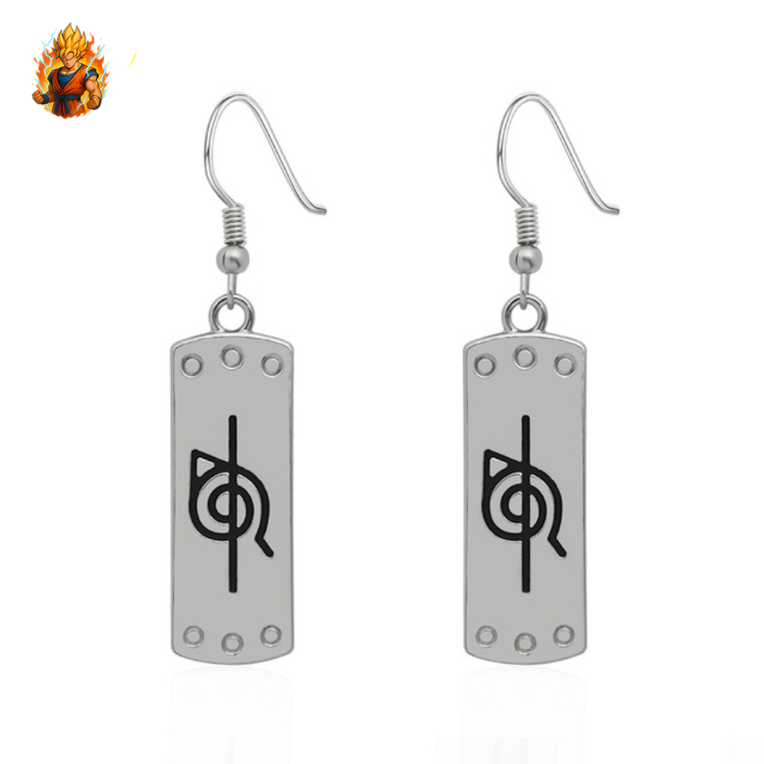 Boucles d'oreilles Déserteur de Konoha - Naruto Shippuden™.-Ma boutique