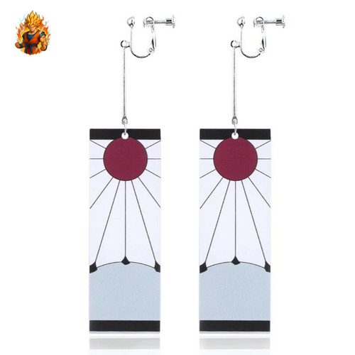 Boucles d'oreilles solaires - Demon Slayer™.-Ma boutique