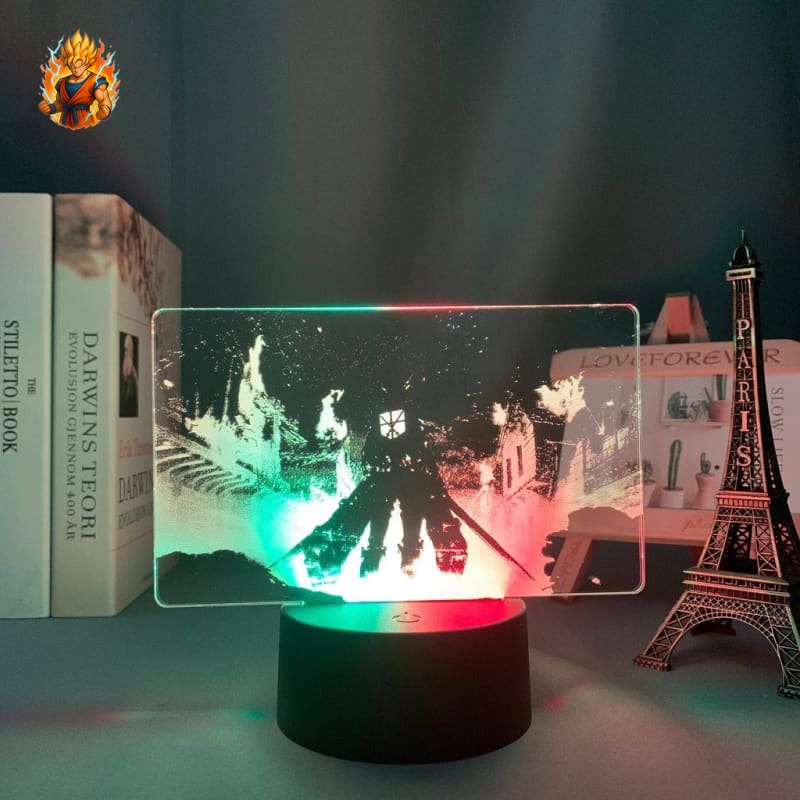 Lampe LED bicolore Eren Jaeger - Attack on Titan™-Ma boutique