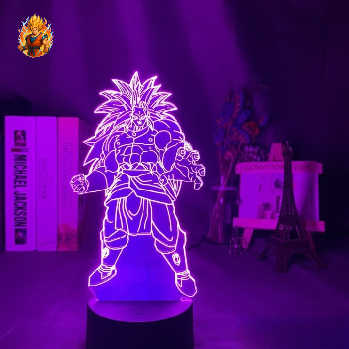 Lampe LED Broly SSJ3 - Dragon Ball Z