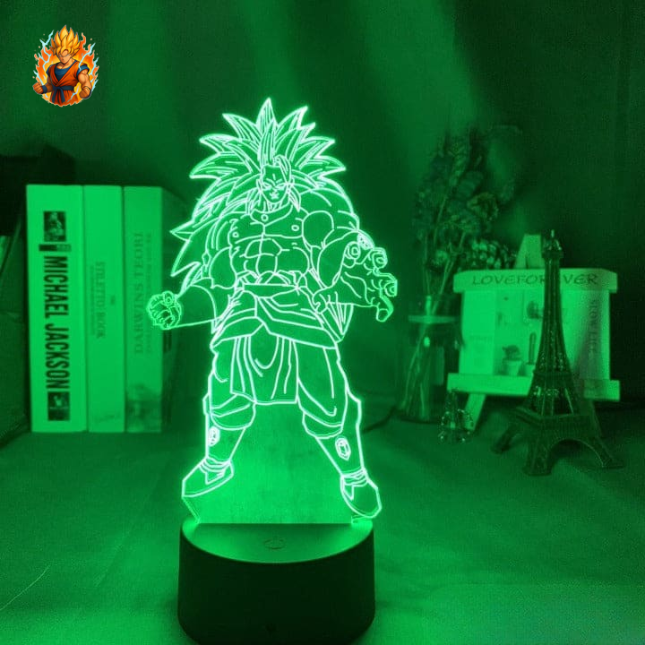 Lampe LED Broly SSJ3 - Dragon Ball Z