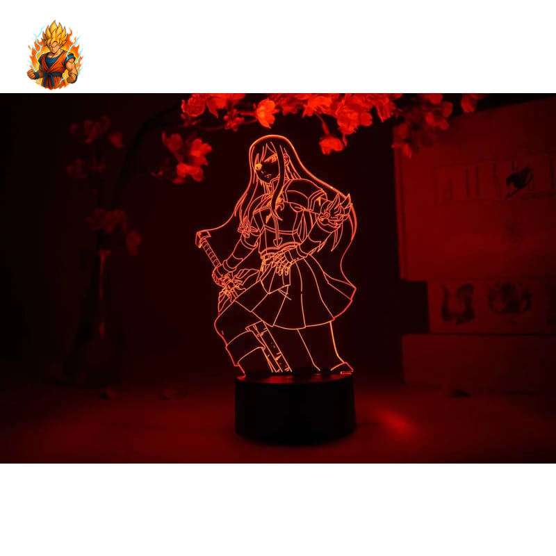 Erza Ritter lampe LED - Fairy Tail™ lampe-Ma boutique