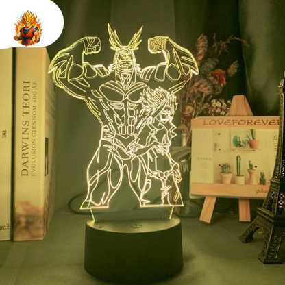 All Might LED-Lampe - My Hero Academia™-Ma boutique