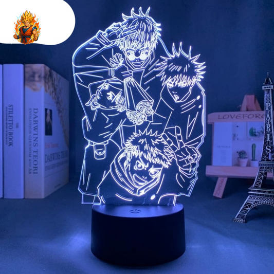 Gojo et ses élèves Lampe LED - Jujutsu Kaisen™-Ma boutique