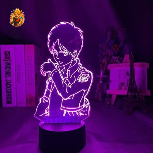 Lampe à LED Eren Jäger - Attaque sur Titan™-Ma boutique