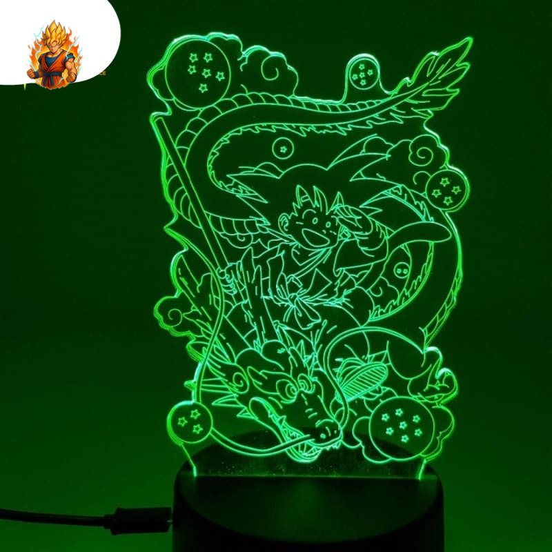 Lampe à LED Goku x Shenron - Dragon Ball Z™-Ma boutique
