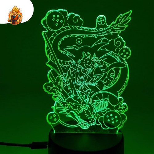 Lampe à LED Goku x Shenron - Dragon Ball Z™-Ma boutique