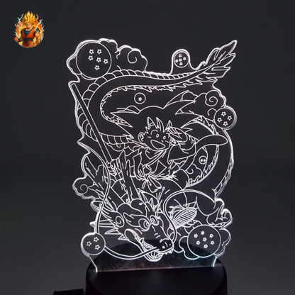 Lampe à LED Goku x Shenron - Dragon Ball Z
