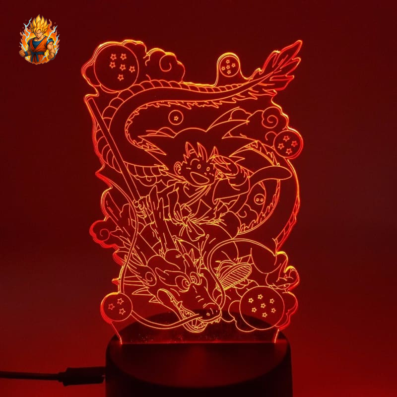 Lampe à LED Goku x Shenron - Dragon Ball Z