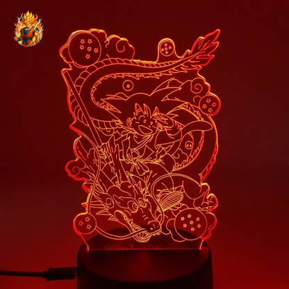 Lampe à LED Goku x Shenron - Dragon Ball Z