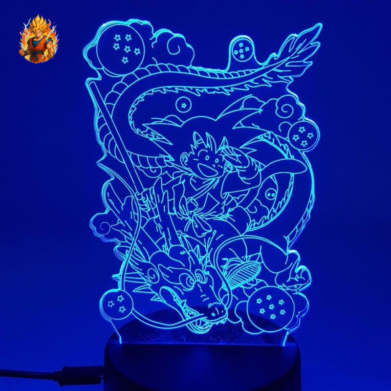 Lampe à LED Goku x Shenron - Dragon Ball Z