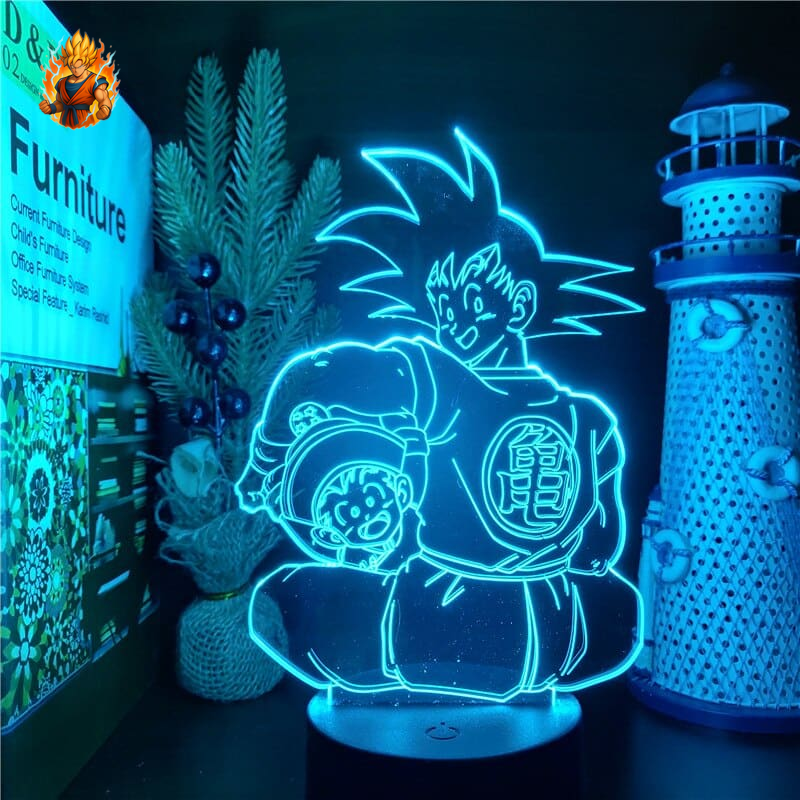 Lampe LED Goku x Gohan - Dragon Ball Z