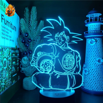 Lampe LED Goku x Gohan - Dragon Ball Z