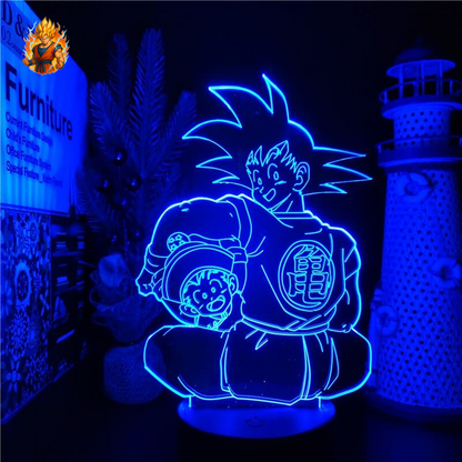 Lampe LED Goku x Gohan - Dragon Ball Z