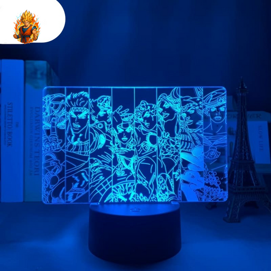 Lampe LED du clan Joestar - Jojo's Bizarre Adventure™.-Ma boutique