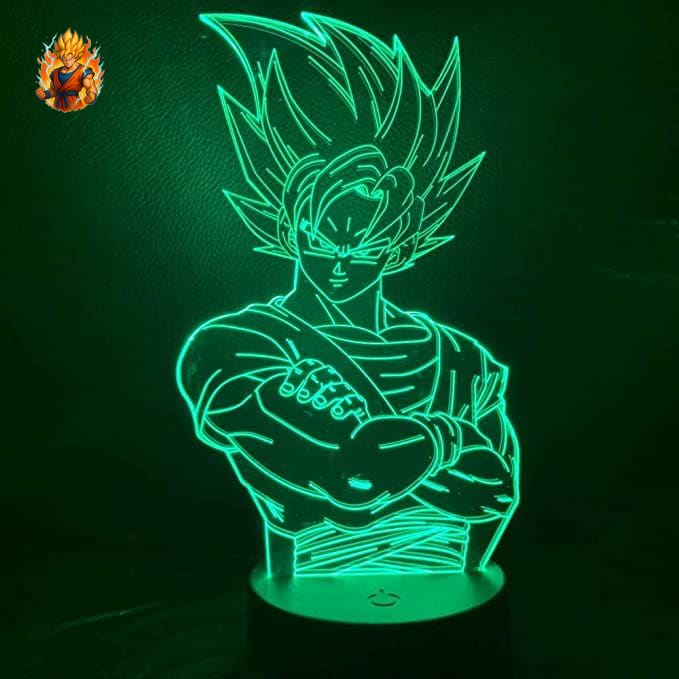 Lampe LED Goku SSJ Rose - Dragon Ball Z™-Ma boutique