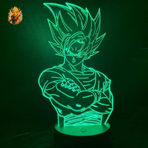 Lampe LED Goku SSJ Rose - Dragon Ball Z™-Ma boutique