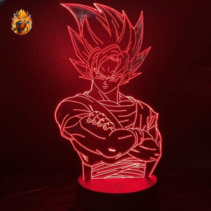 Lampe LED Goku SSJ Rose - Dragon Ball Z