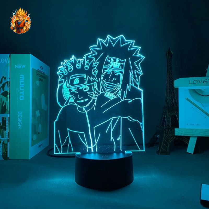 Lampe LED Jiraiya et Naruto - Naruto Shippuden