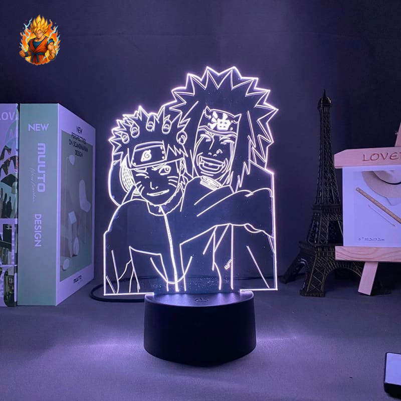 Lampe LED Jiraiya et Naruto - Naruto Shippuden