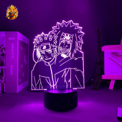 Lampe LED Jiraiya et Naruto - Naruto Shippuden
