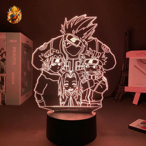 Lampe LED Team 7 - Naruto Shippuden™.-Ma boutique