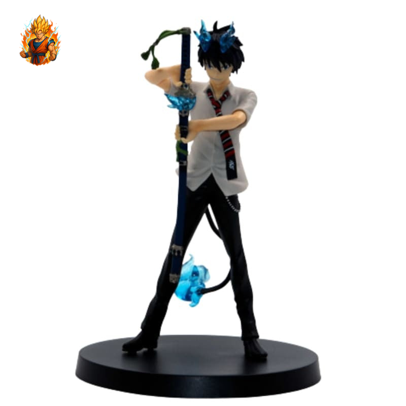 Figurine Rin „Flammes bleues“ - Blue Exorcist™.-Ma boutique