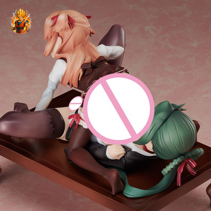 Hentai Munetoku Ichimanda et Tokuno Senzaki Figurine 13cm